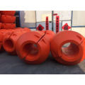 22 inch PE anti collision stable floating barrier fender for coastal area